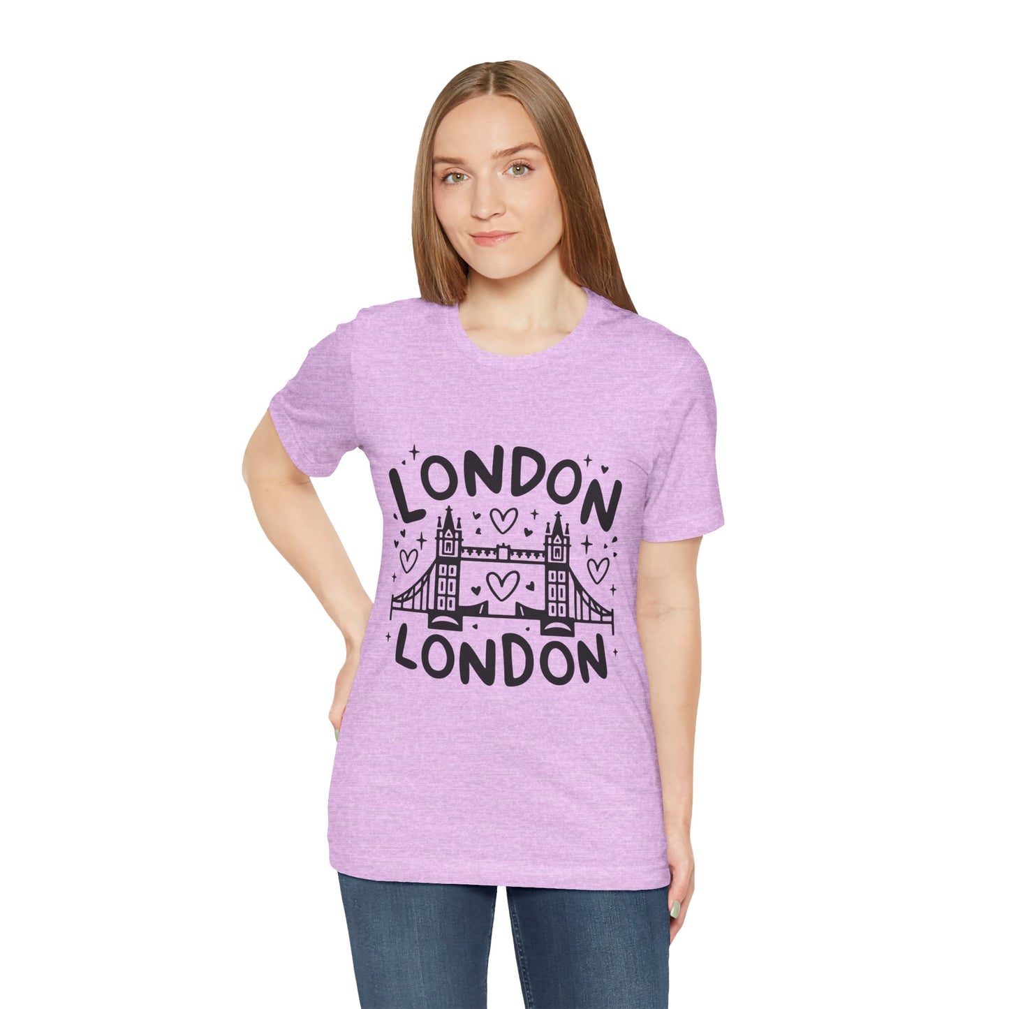 Unisex Jersey Short Sleeve Tee - Love London