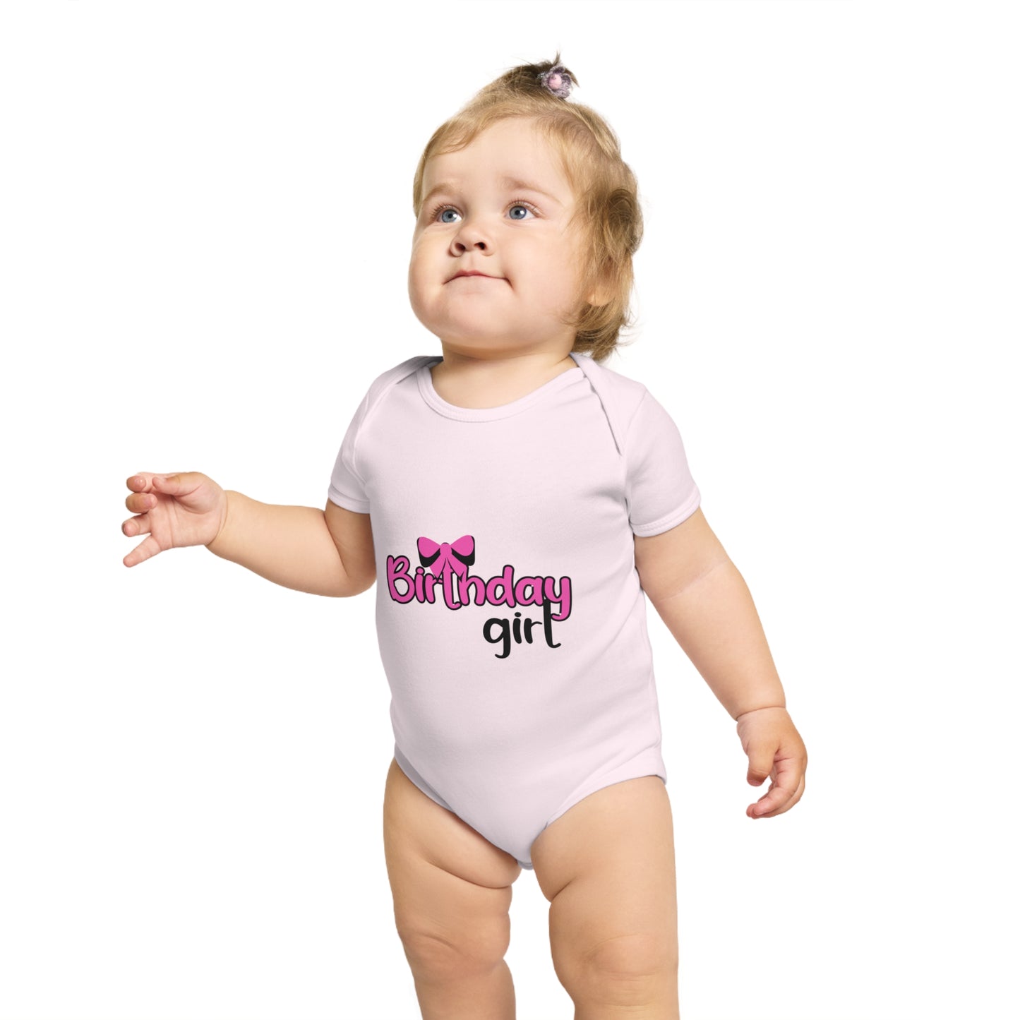 Birthday Girl Short Sleeve Baby Bodysuit