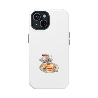 Charming Magnetic Tough Cases - Unique Art Phone Covers, Gift for Tea Lovers, Cute Phone Accessories, Stylish Tech Gifts