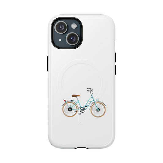 Tough Magnetic Phone Cases, Stylish Bicycle Design, Durable Protection, Perfect Gift for Cyclists, Trendy Tech Accessory