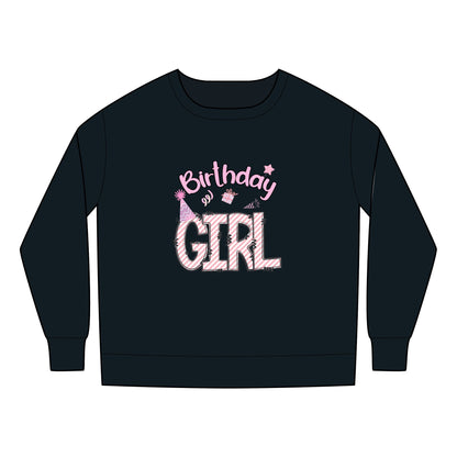 Toddler Sweatshirt - Stylish Leopard Birthday Girl Rainbow Graphic -  Perfect Gift for Kids' Celebrations