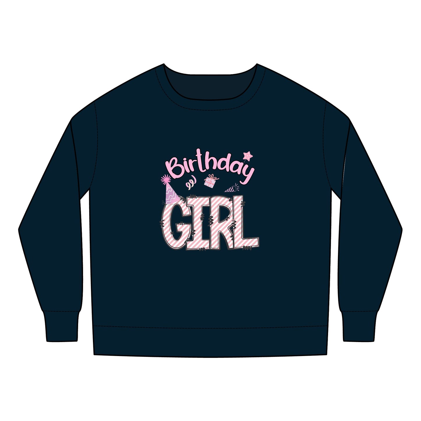 Toddler Sweatshirt - Stylish Leopard Birthday Girl Rainbow Graphic -  Perfect Gift for Kids' Celebrations