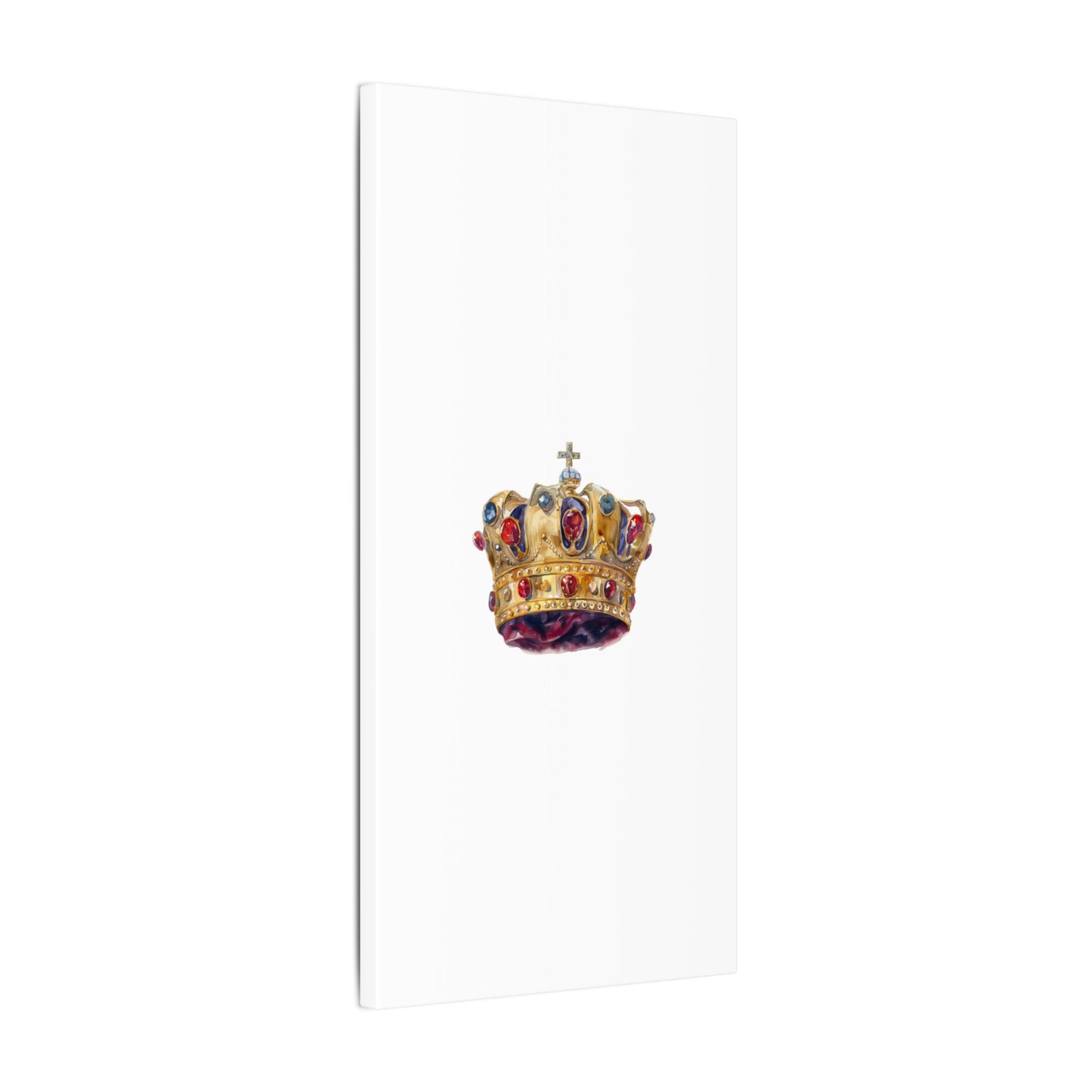 Crown Art Print, Royal Wall Decor, Matched for Home or Office, Gift for Art Lovers, Unique Royalty Artwork