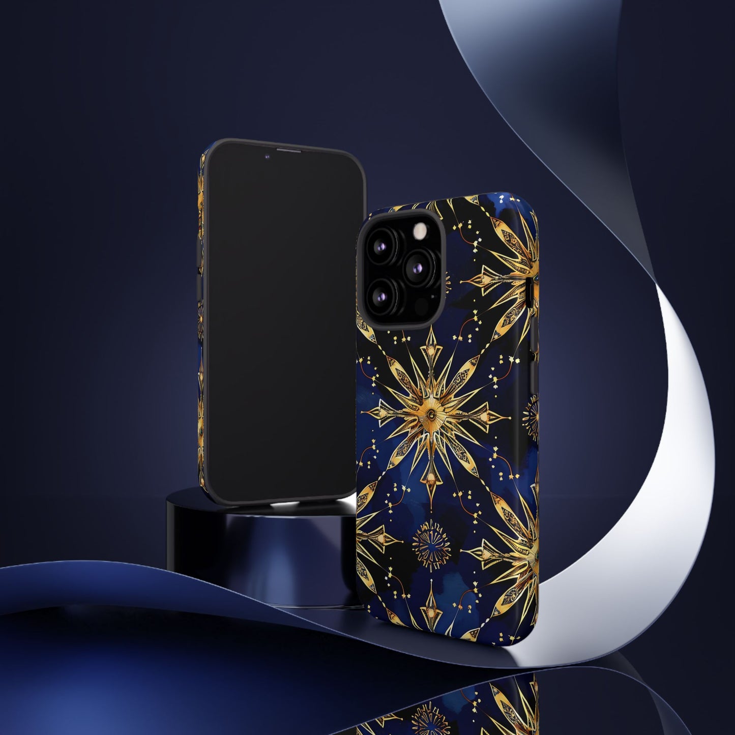 Tough Cases Phone Case with Celestial Design, Stylish Phone Cover, Unique Gift for Space Lovers, Durable Protection, Cosmic Art