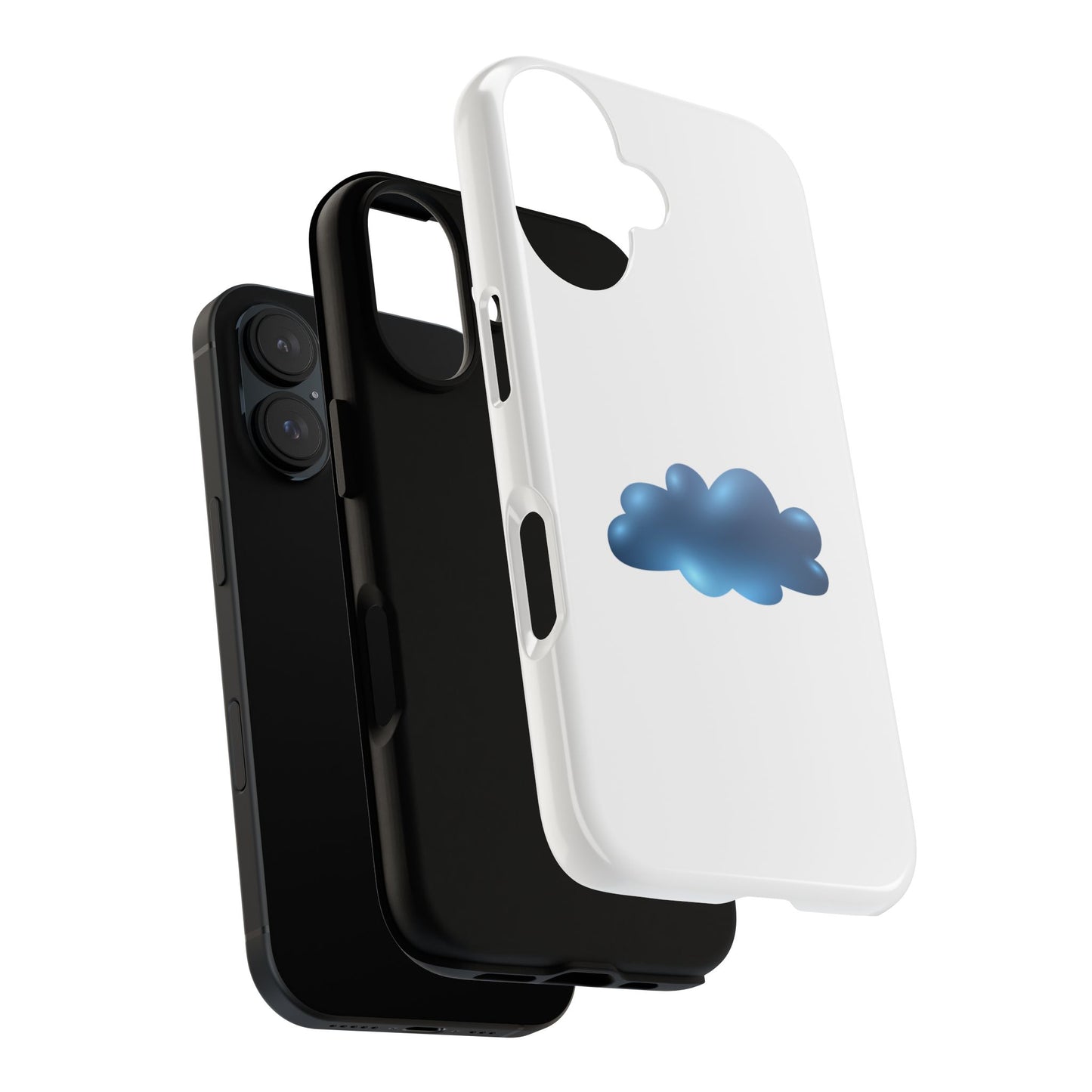 Cloud Design Phone Case - Tough Cases for Protection and Style