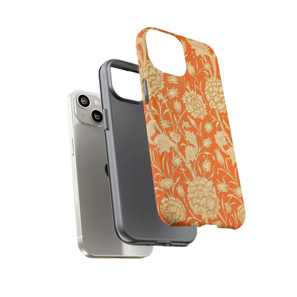 Floral Phone Case, Vibrant Tough Cases for Garden Lovers, Stylish Protection, Gift for Birthdays, Spring Decor, Unique Design