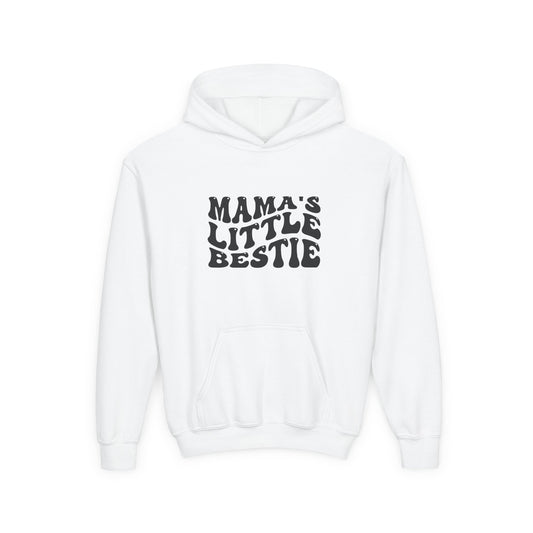 Mama's Little Bestie Youth Hoodie - Cozy Kids Sweatshirt