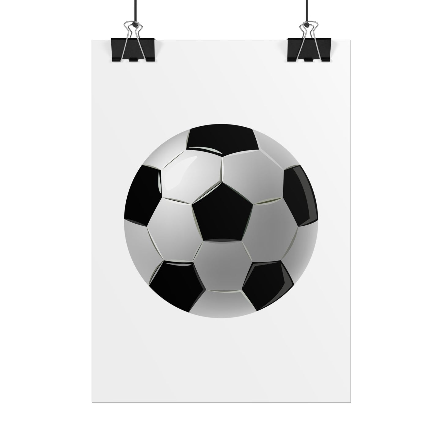 Soccer-Themed Rolled Posters | Perfect for Sports Decor, Game Room, Youth Birthdays, Gifts for Soccer Fans, Wall Art