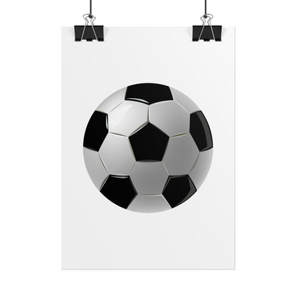 Soccer-Themed Rolled Posters | Perfect for Sports Decor, Game Room, Youth Birthdays, Gifts for Soccer Fans, Wall Art