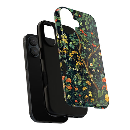 Floral Phone Case - Tough Cases, Colorful Nature Design, Gift for Flower Lovers, Phone Accessory, Unique Cell Phone Cover