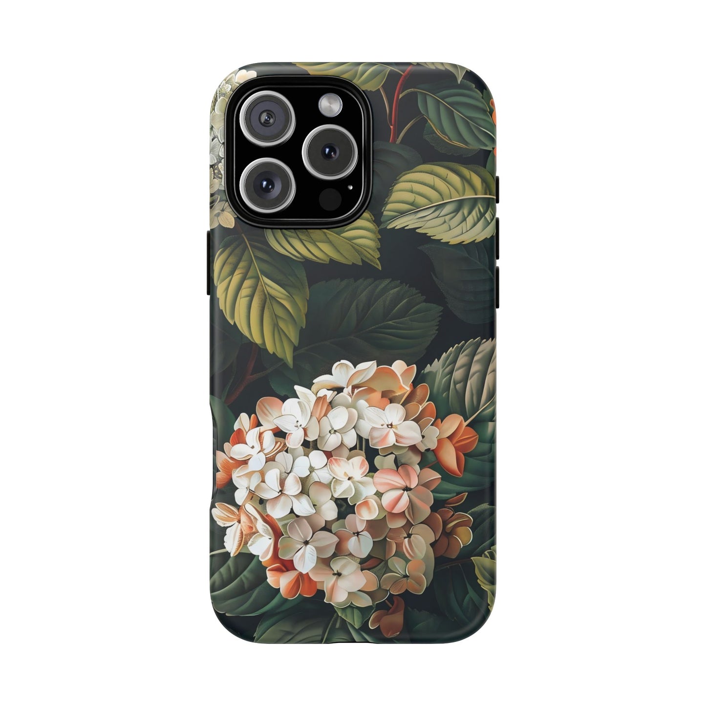 Floral Phone Case - Tough Cases, Nature Lover Gift, Floral Design, Botanical Phone Cover, Stylish Cellphone Accessory, Mother's Day Gift