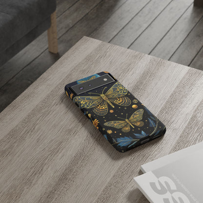 Butterfly Galaxy Phone Case | Tough Cases for Nature Lovers, Unique Phone Covers, Gift for Her, Boho Style, Floral Design
