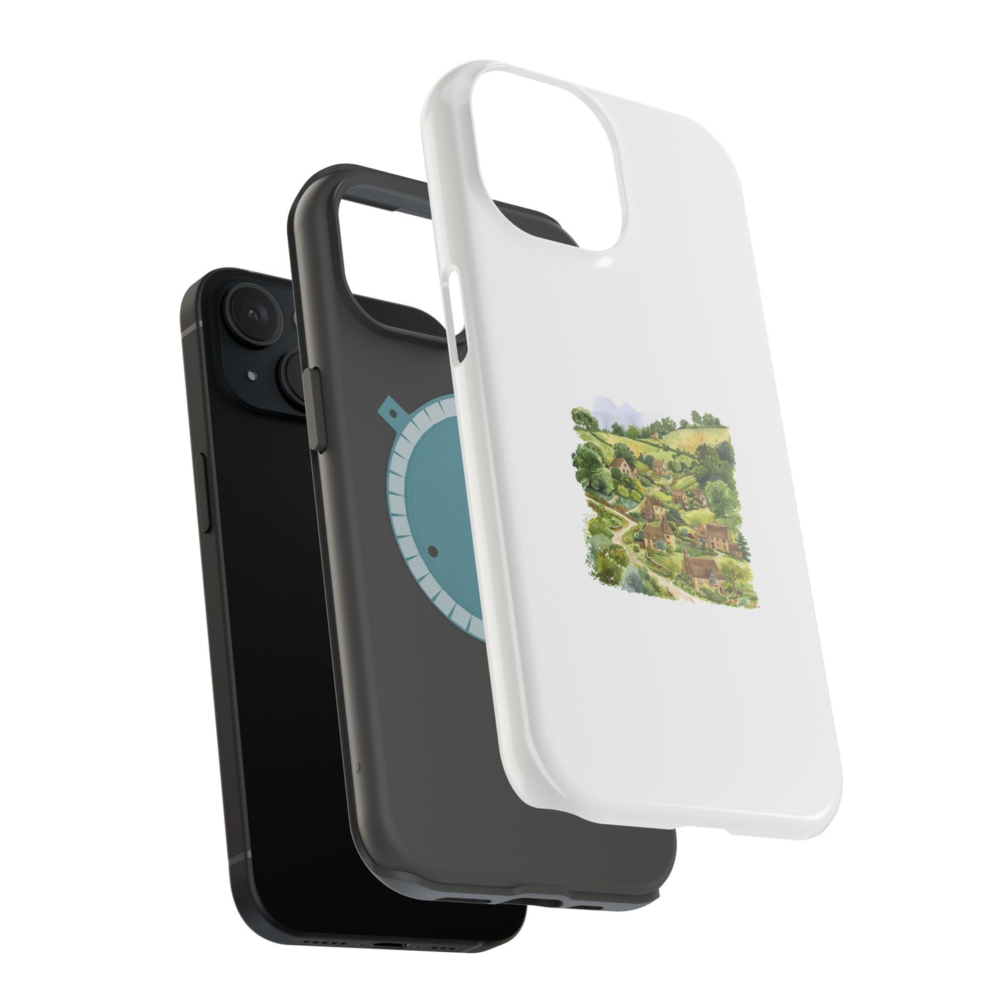 Magnetic Tough Cases with Scenic Landscape Design, Durable Phone Covers for Nature Lovers, Phone Accessories, Gift for Adventurers