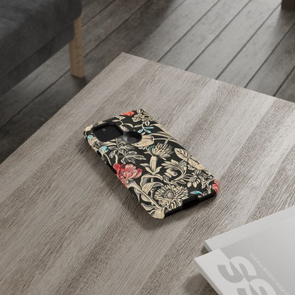 Floral Phone Case, Tough Cases, Flower Design, Gift for Her, Spring Accessory, Unique Phone Cover, Eco-Friendly