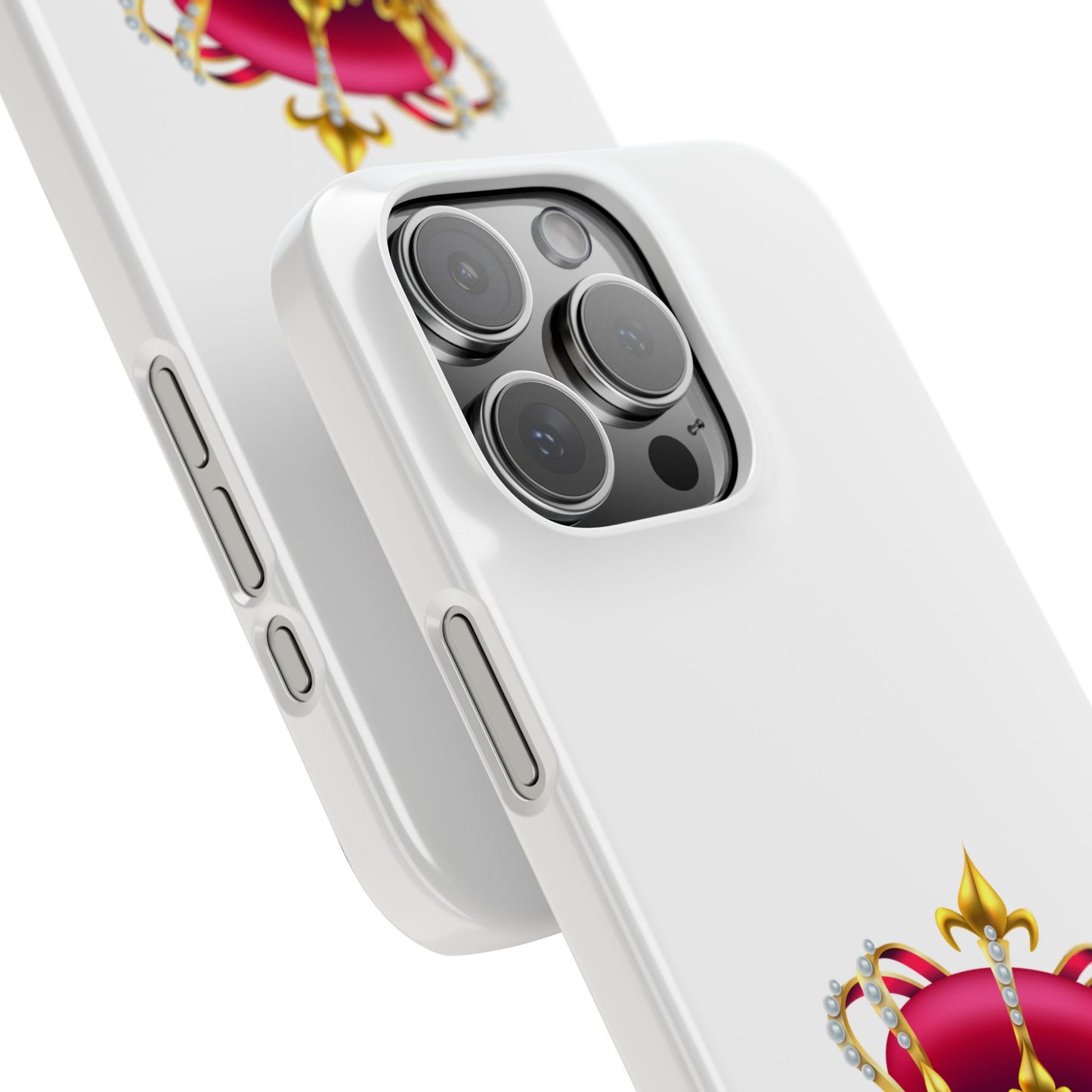 Stylish Crown Phone Case | Slim Fit, Fun Design, Ideal Gift for Royalty Lovers, Birthday or Holiday Present, Phone Accessories