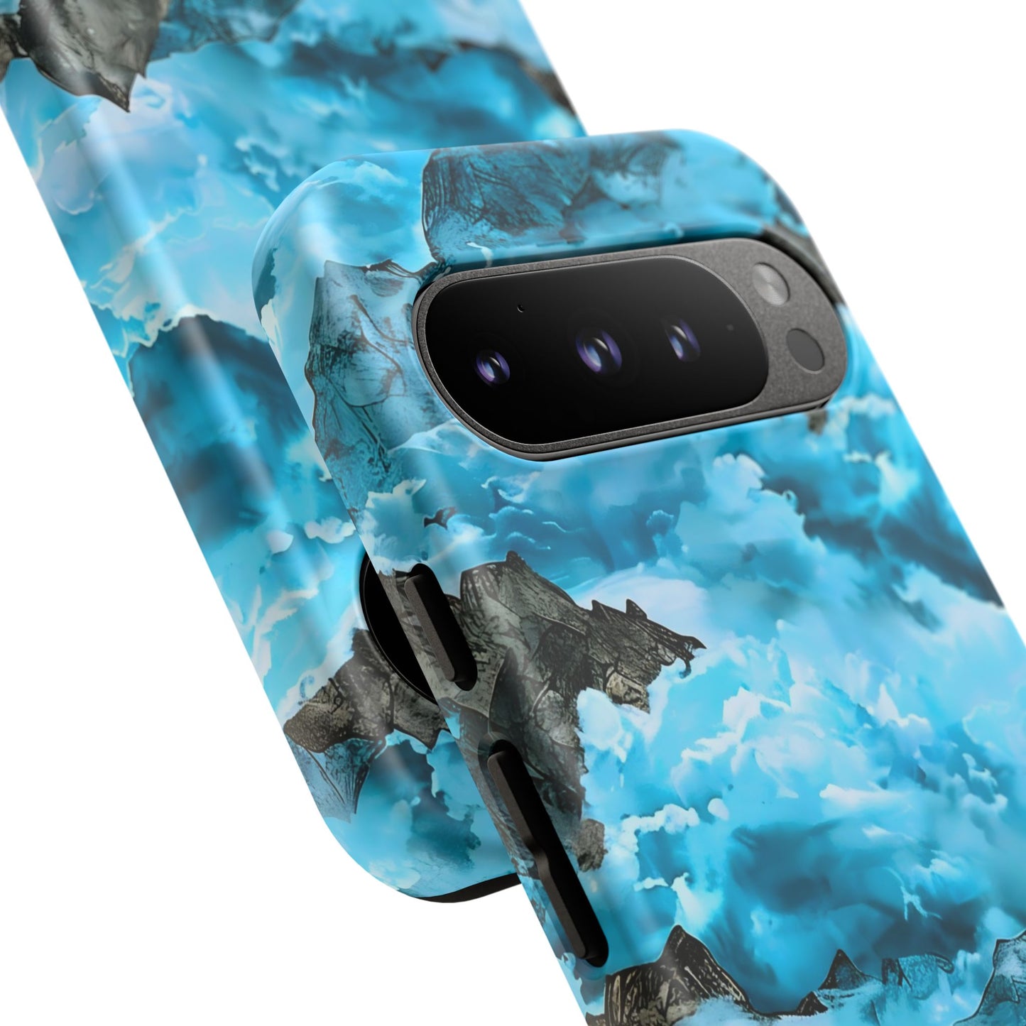 Mountain Wave Phone Case - Adventure Gear, Outdoor Gifts, Stylish Cases, Trendy Accessories, Nature Lovers