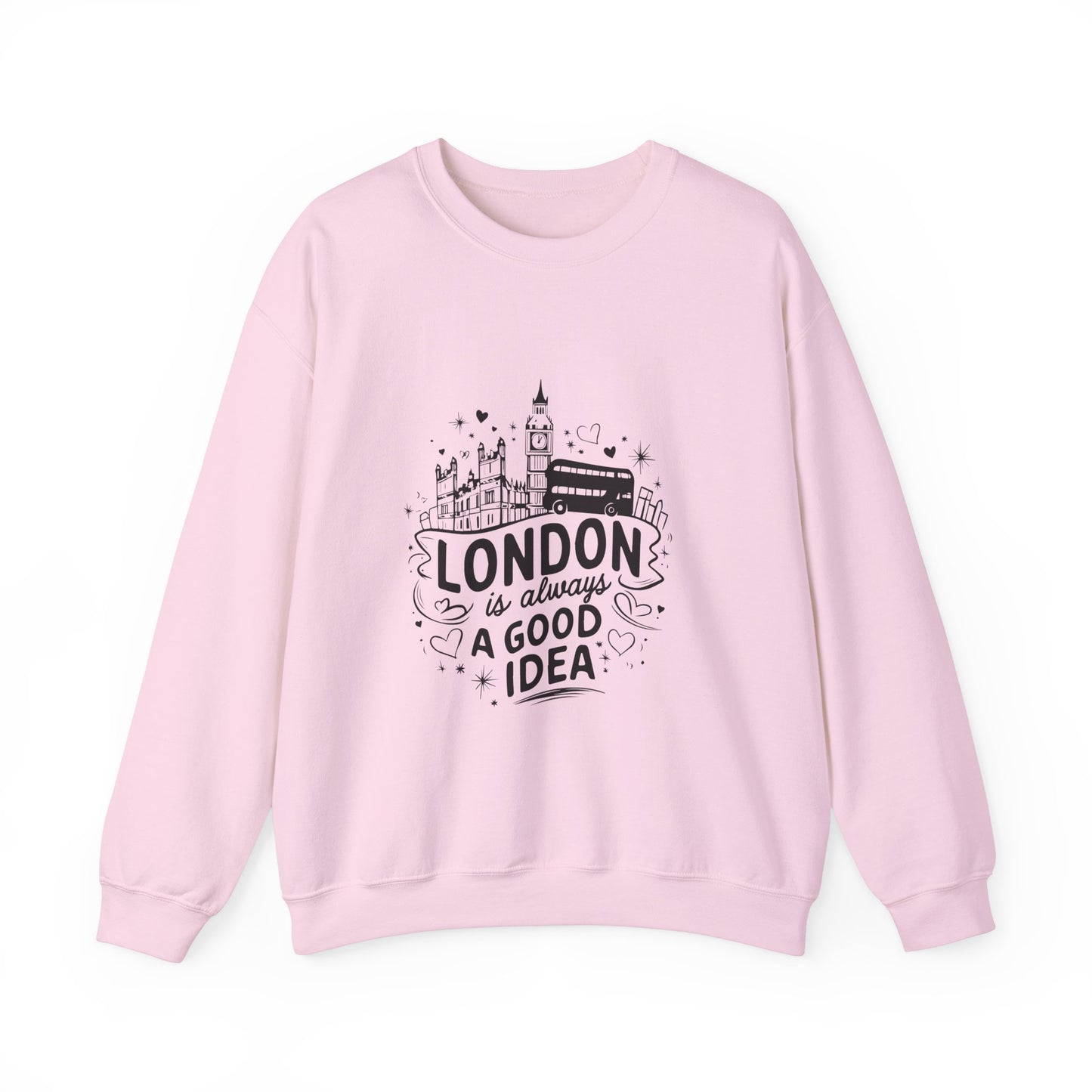 Unisex Heavy Blend™ Crewneck Sweatshirt Lightweight - London is always a best Idea