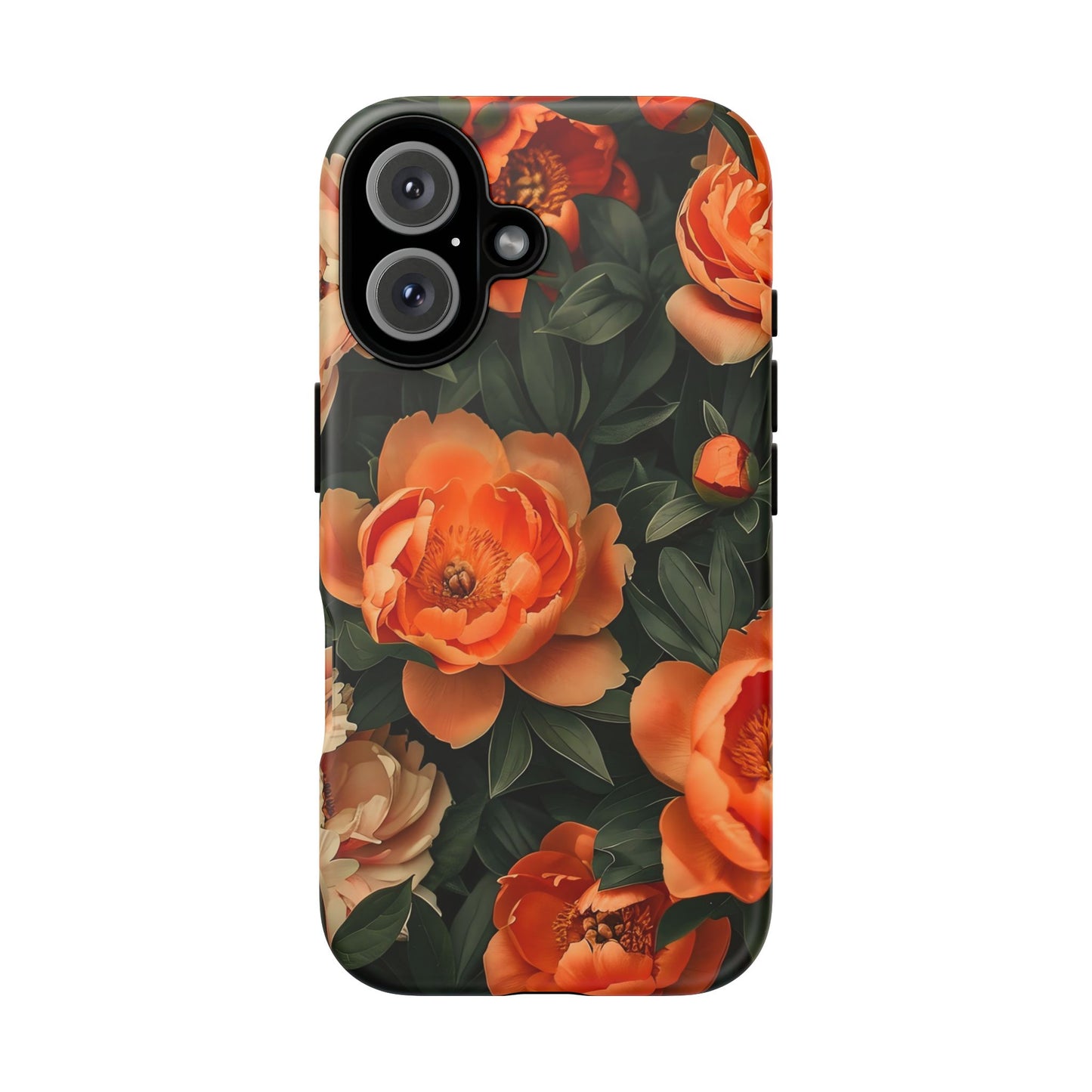 Stylish Floral Phone Case, Tough Cases, Floral Phone Cover, Gift for Her, Spring Accessories, Mother's Day, Phone Protection
