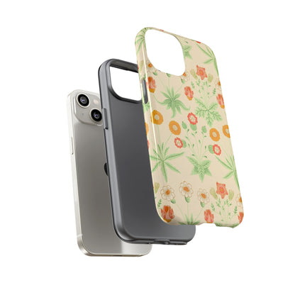 Floral Tough Cases | Stylish Phone Cover, Durable Protective Case, Gift for Her, Spring Accessories, Nature Lover