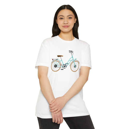 Unisex CVC Jersey T-shirt - British Trend Bicycle