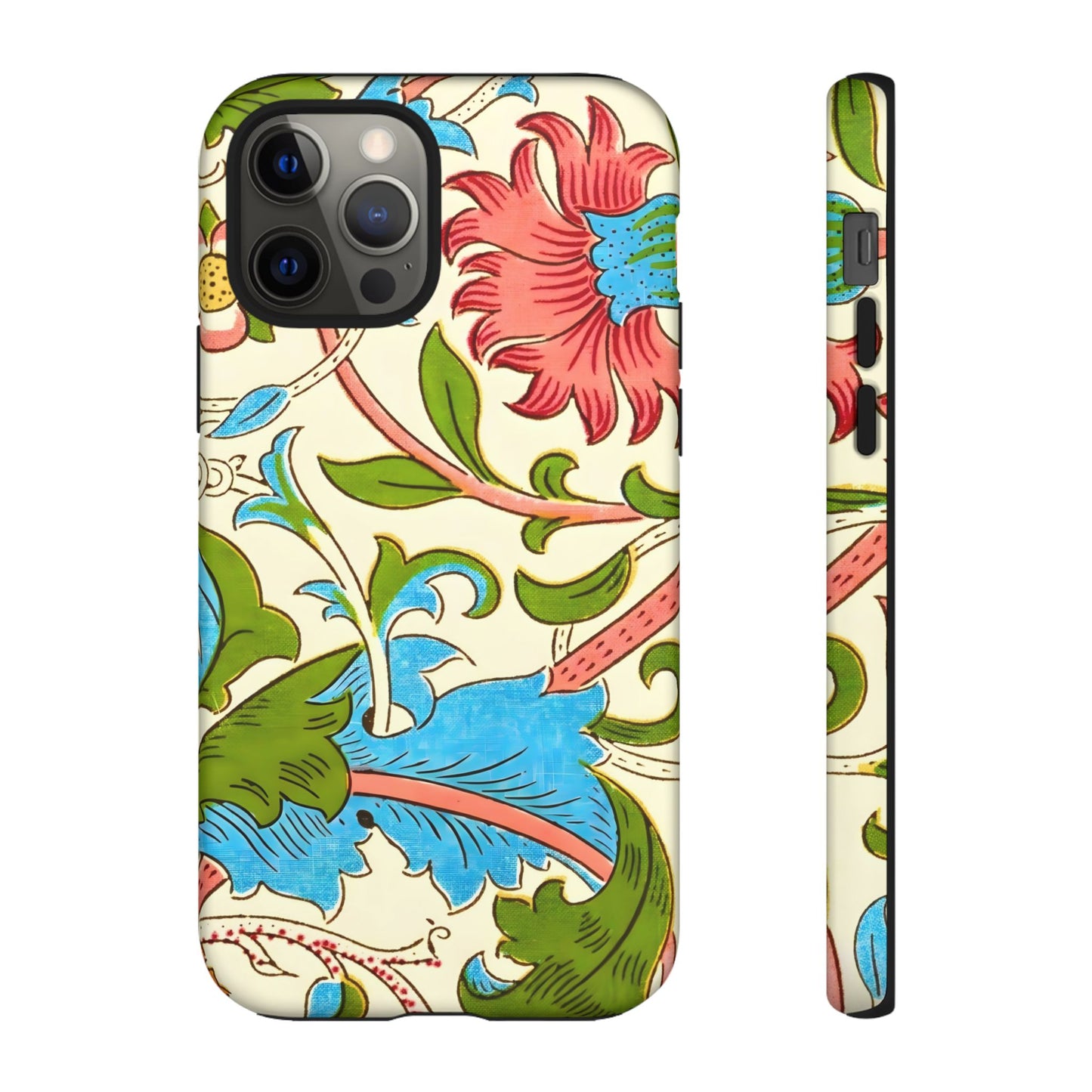 Tough Floral Phone Case - Artistic Smartphone Cover, Floral Print Gift, Protective Case | For Nature Lovers, Stylish Accessory, Phone [...]