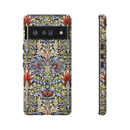 Stylish Phone Case - Floral Design, Tough Cases, Gift for Her, Phone Accessories, Trendy Tech, Unique Cell Phone Cover