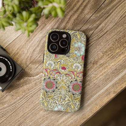Floral Phone Case - Tough Cases, Floral Design, Stylish, Protective, Unique Gift for Her, Phone Accessories