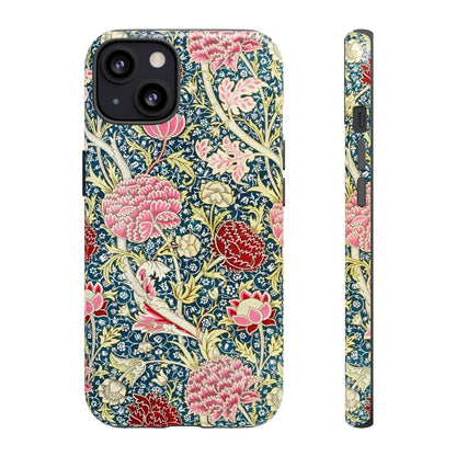 Floral Phone Case, Tough Cases, Durable Phone Cover, Stylish Phone Protector, Gift Idea for Nature Lovers, Floral Pattern Tech Accessories