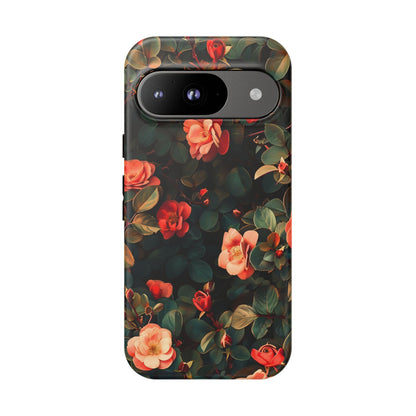 Floral Phone Case - Elegant Floral Design, Tough Protective Case, Perfect Gift for Her, Trendy Phone Accessories, Mother’s Day, Birthday