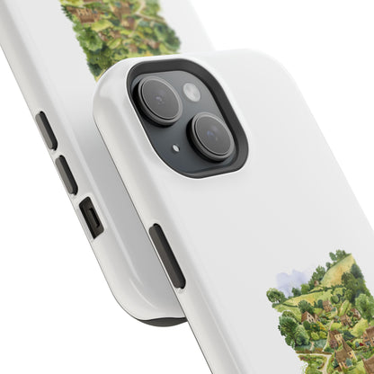 Magnetic Tough Cases with Scenic Landscape Design, Durable Phone Covers for Nature Lovers, Phone Accessories, Gift for Adventurers