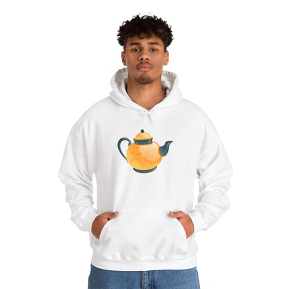 Unisex Heavy Blend™ Hooded Sweatshirt - Classy British Tea Kettle