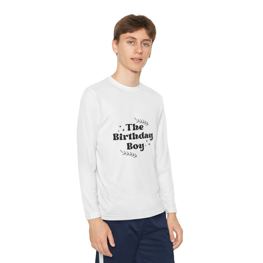 The Birthday Boy Youth Long Sleeve Tee - Fun Celebration Shirt