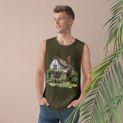 Unisex Barnard Tank - British Historic House - Classic Architectural Elegance