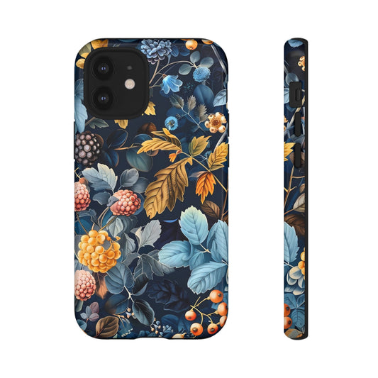 Floral iPhone Case, Tough Phone Cover, Nature-inspired Accessory, Gift for Her, Trendy Protection Case