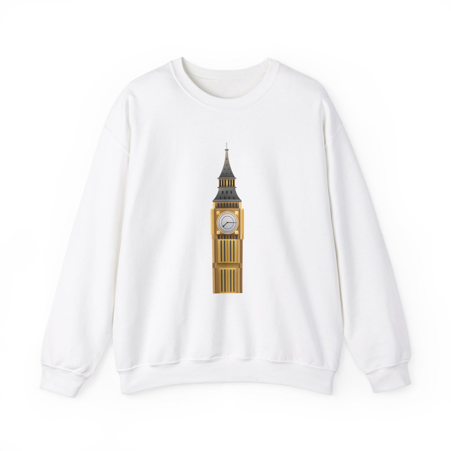 Unisex Heavy Blend™ Crewneck Sweatshirt Classy - Iconic Big Ben Clock Tower