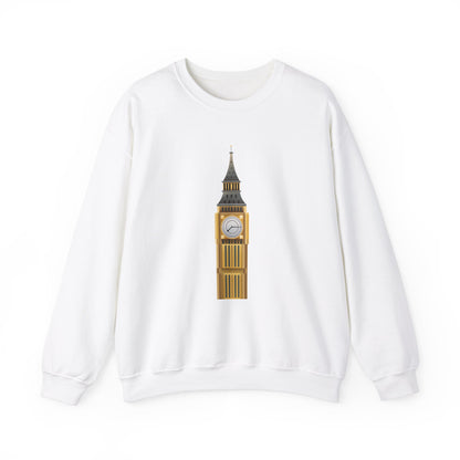 Unisex Heavy Blend™ Crewneck Sweatshirt Classy - Iconic Big Ben Clock Tower