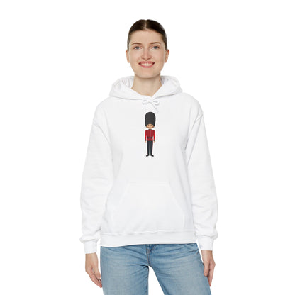 Unisex Heavy Blend™ Hooded Sweatshirt - Cornish Courage - Red Jackets of Bodmin