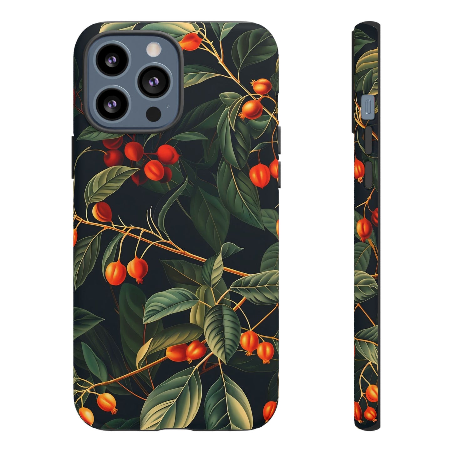 Tough Cases, Floral Phone Case, Nature-Inspired Tech, Unique Gift, Phone Accessory, Botanical Design, Fall Vibes