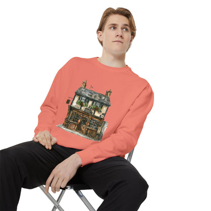 Unisex Garment-Dyed Sweatshirt - British Historic House