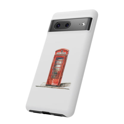 London Phone Booth Tough Case for Smartphones - Stylish Protection with a Unique Design