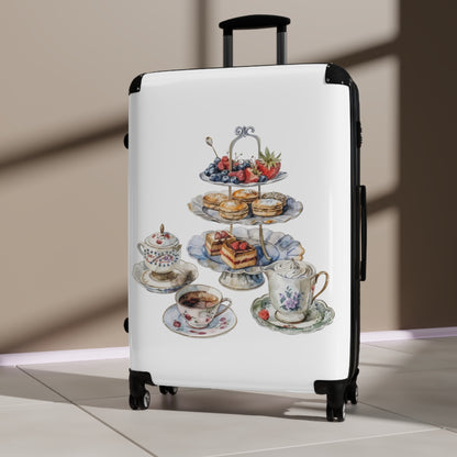 Countryside English Cottage Suitcase