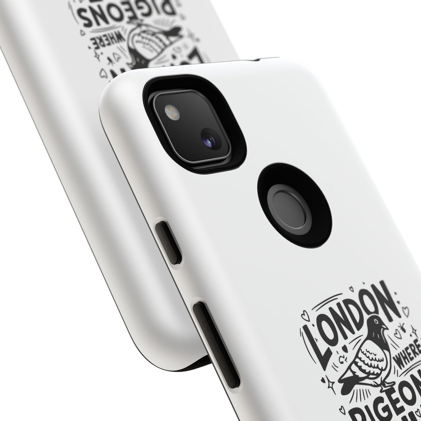 London Pigeons Rule Phone Case – Tough and Stylish Protection for Urban Aficionados