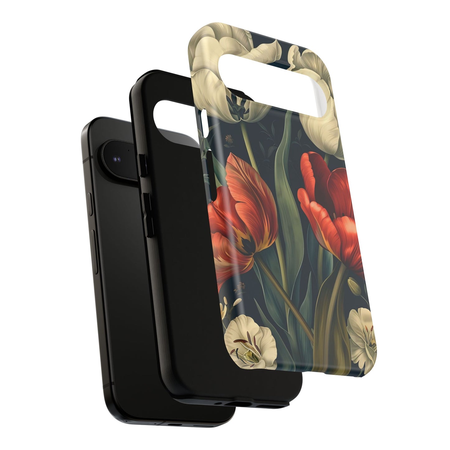 White Flower Tough Cases
