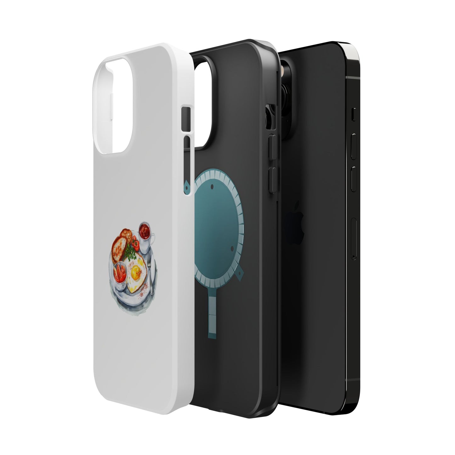 Breakfast Delight Magnetic Phone Case - Fun, Custom Phone Protection for Food Lovers, Gifts for Her, Unique Kitchen Decor, Cute Cell Cover