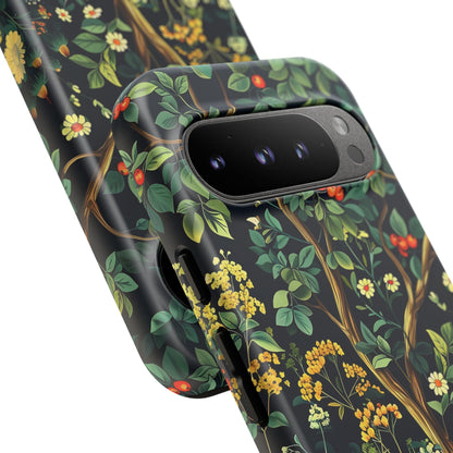Floral Phone Case - Tough Cases, Colorful Nature Design, Gift for Flower Lovers, Phone Accessory, Unique Cell Phone Cover