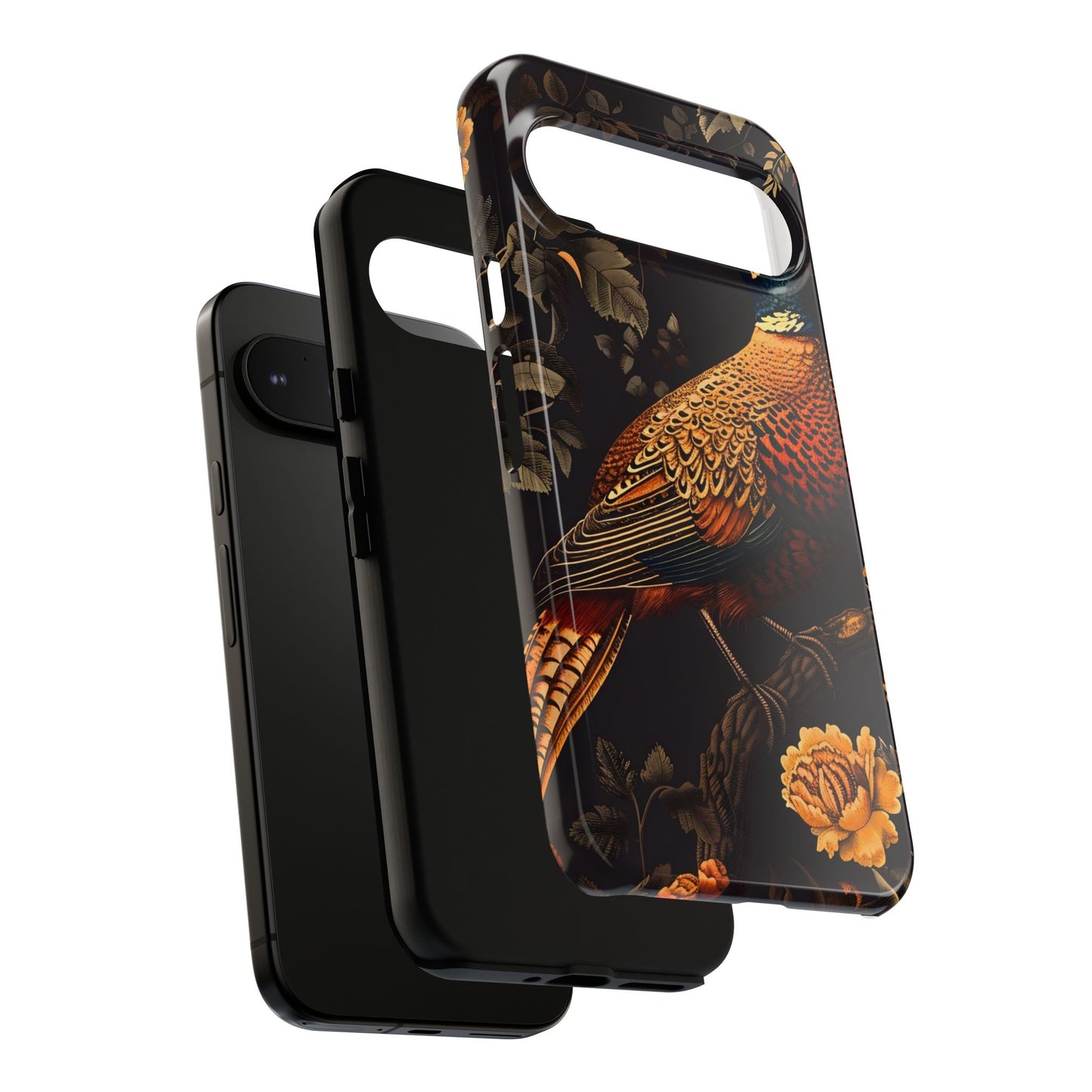 Elegant Bird Phone Case with Floral Design, Tough Phone Cover, Artistic Cell Phone Accessory, Unique Gift for Nature Lovers, Stylish [...]