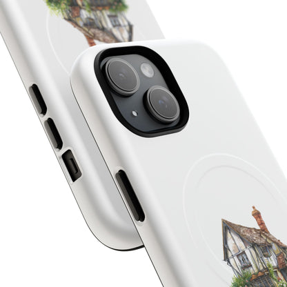 Charming Cottage Magnetic Phone Case | Tough & Durable iPhone Cover, Gift for Home Lovers, Personalized Phone Accessory