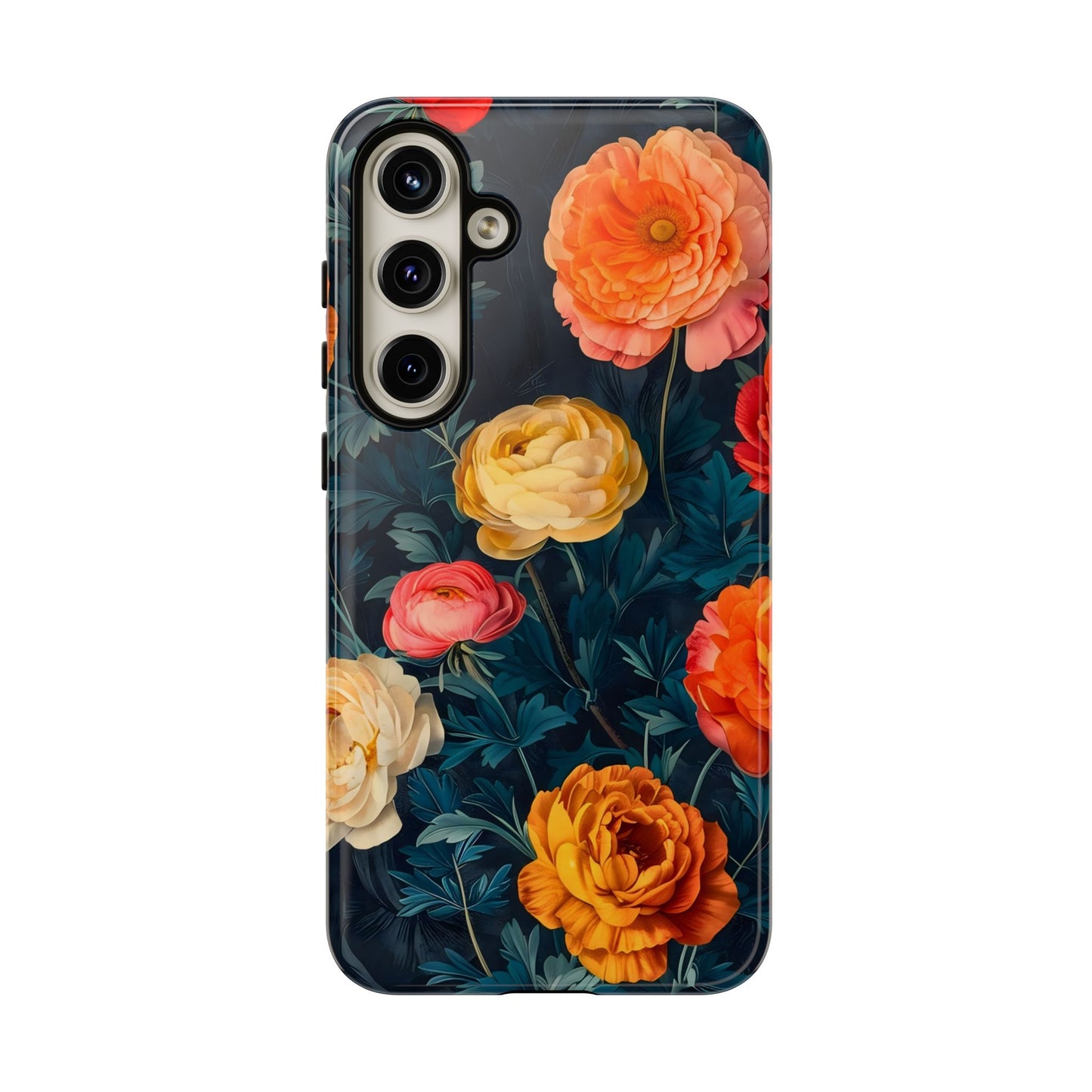 Floral Phone Case, Tough Cases for Phone Protection, Gift for Flower Lovers, Floral Designs, Spring Decor