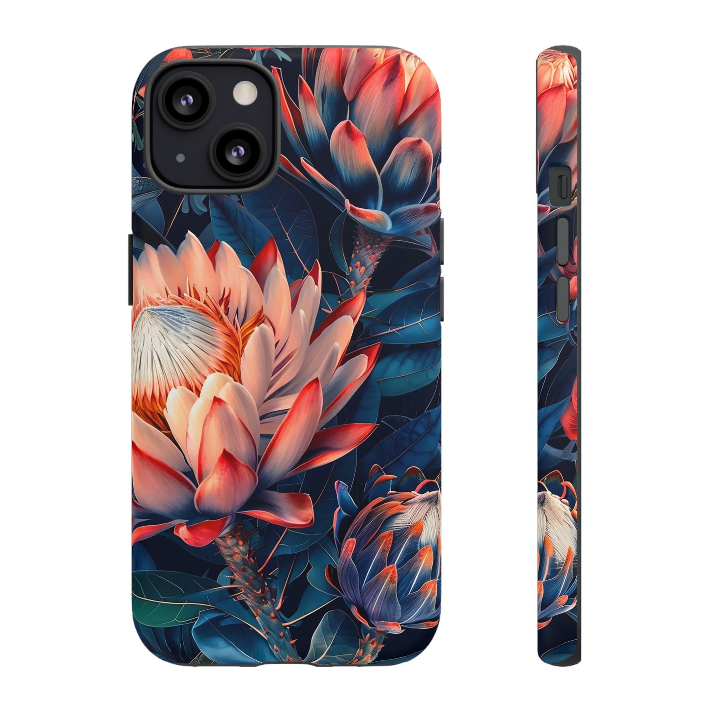 Floral Phone Case | Tough Cases, Floral Design, Phone Accessory, Gift for Her, Customizable Case, Nature Lover Gift
