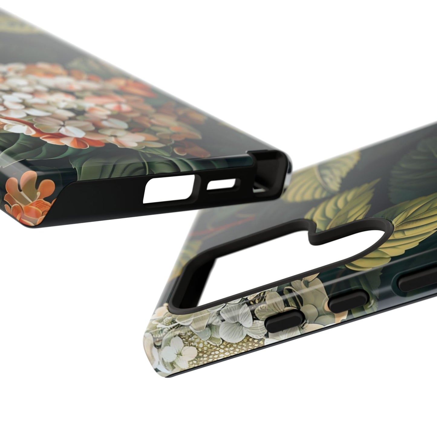 Floral Phone Case - Tough Cases, Nature Lover Gift, Floral Design, Botanical Phone Cover, Stylish Cellphone Accessory, Mother's Day Gift